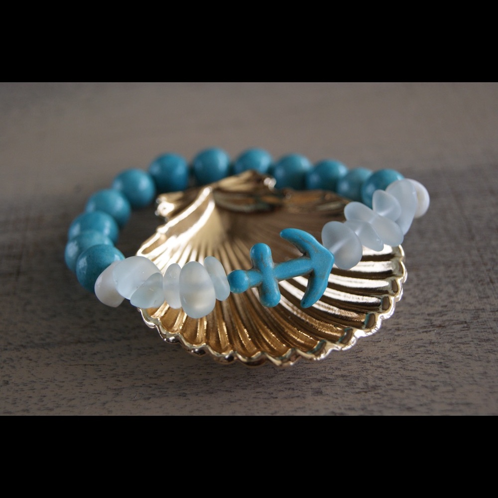 Turquoise Dreams Mala Bracelet